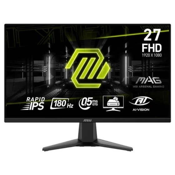 msi mag275f monitor 27 gaming  fhd180hz hdmi dp
