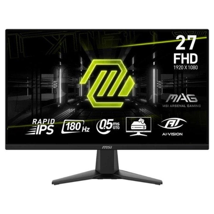 msi mag275f monitor 27 gaming  fhd180hz hdmi dp