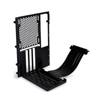 soporte vertical vga lian li o11d mini  1 4.0 negro riser card cable pci slot bracket