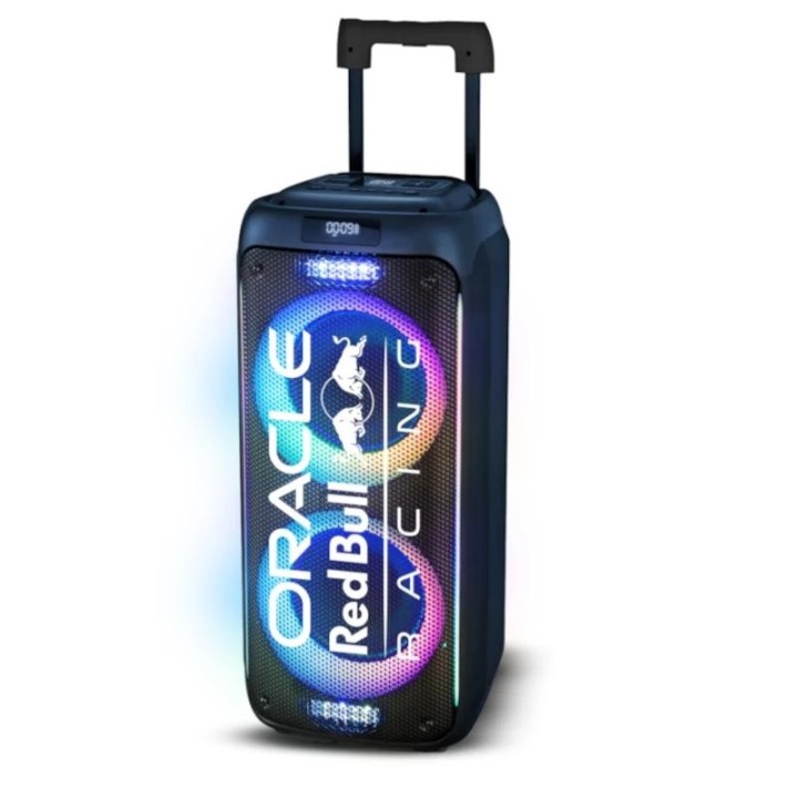 red bull altavoz party podium