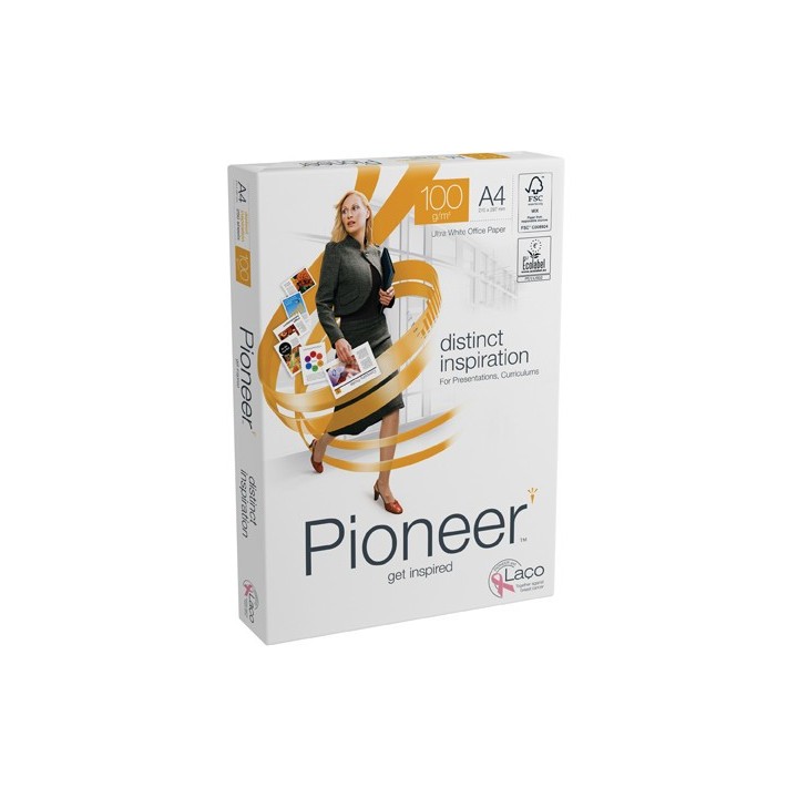 navigator paquete 250h papel distinct premium 100gr a4 pioneer cie 169 pnr1000069  pack  10 unidades