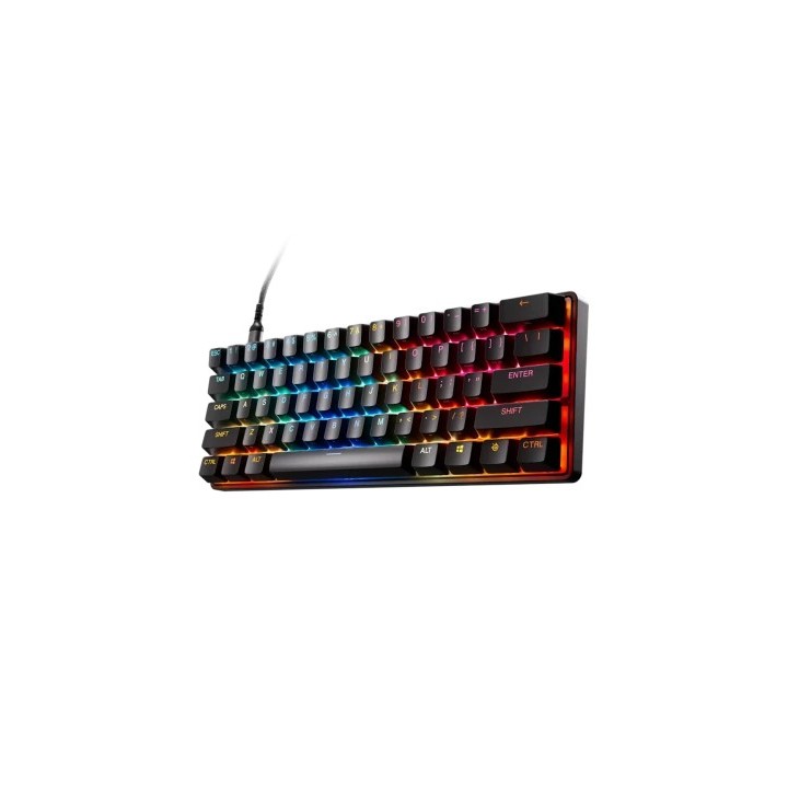 steelseries steelseries apex pro mini gen 3 teclado juego usb qwerty ingles negro