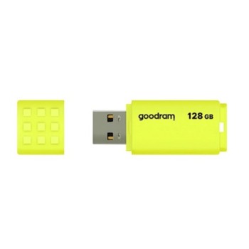 goodram ume2 lapiz usb 128gb usb 2.0 amarillo