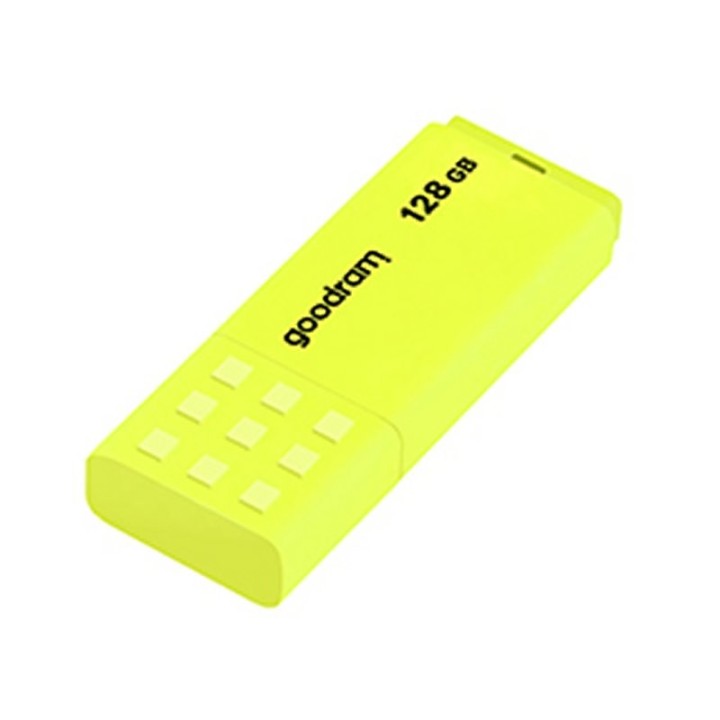 goodram ume2 lapiz usb 128gb usb 2.0 amarillo