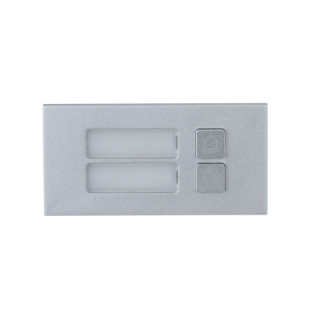 dahua  dhi vto4202f mb2  dahua modulo con 2 botones para videoportero exterior modular serie vto4202