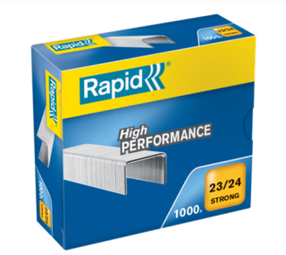 rapid caja 1000 grapas strong 23/24mm galvanizadas rapid 24870500