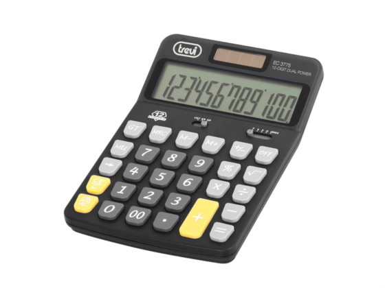 calculadora trevi ec 3775 12c electronic calculator black