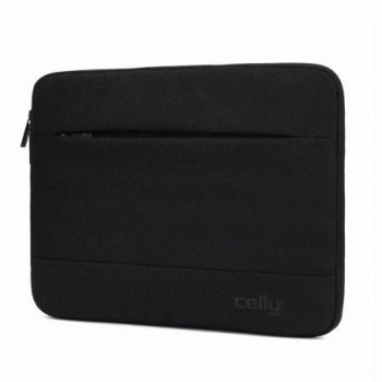 celly funda portatil sleeve hasta 13 negro