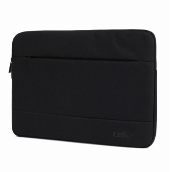 celly funda portatil sleeve hasta 16 negro