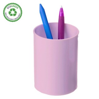 archivo 2000 portalapices ecogreen 100% reciclado y reciclable rosa pastel 75x105 mm archivo 2000 77