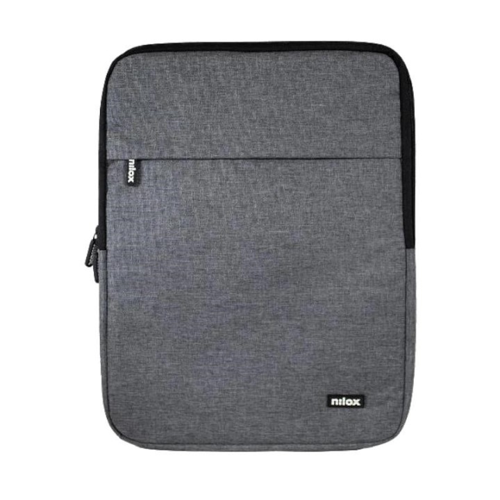 nilox funda sleeve 17.3 gris