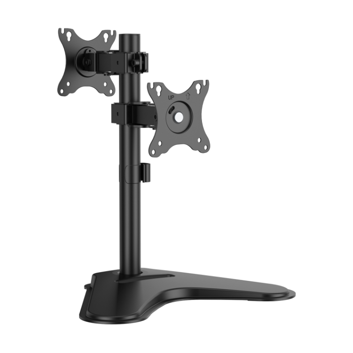 soporte aisens mesa eco inclinable rotable 2 monitores/pos 8kg 17 32 negro
