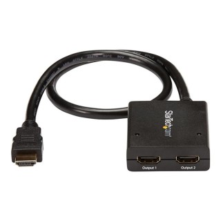 startechcom splitter hdmi 4k startech macho   hembra 2 puertos