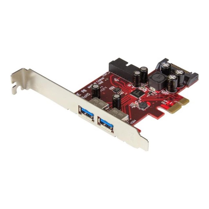 startechcom tarjeta adaptador pci express startech pexusb3s2ei 2x usb 3.0