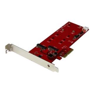 startechcom tarjeta controladora m.2   sata3 startech pex2m2