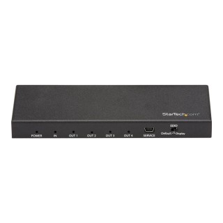 startechcom splitter hdmi 4k startech st124hd202 4 puertos