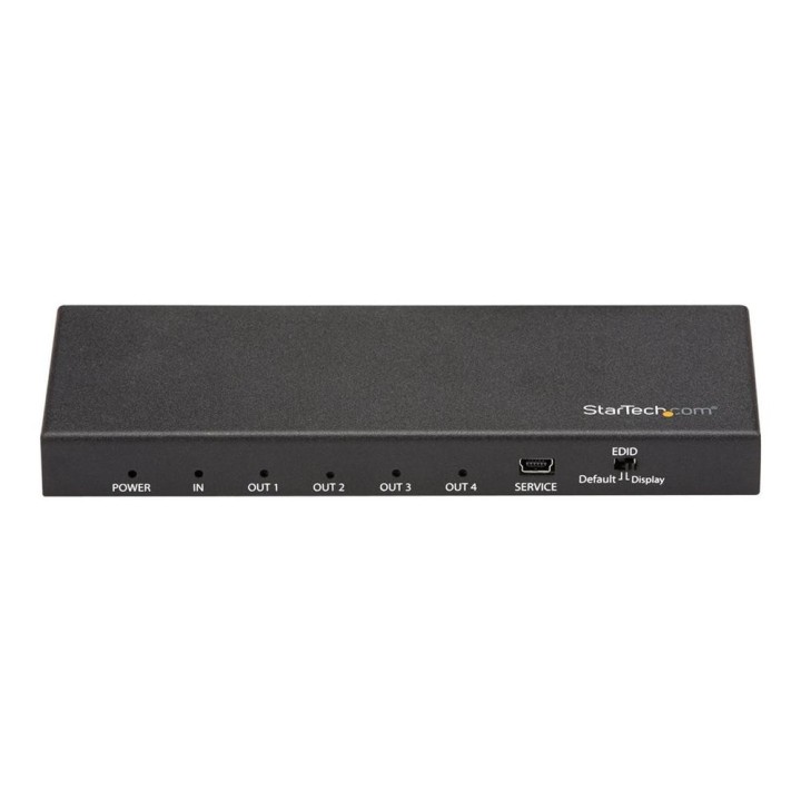 startechcom splitter hdmi 4k startech st124hd202 4 puertos