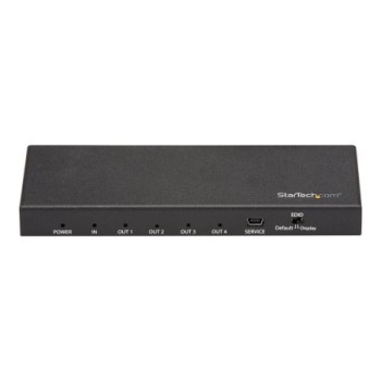 startechcom splitter hdmi 4k startech st124hd202 4 puertos