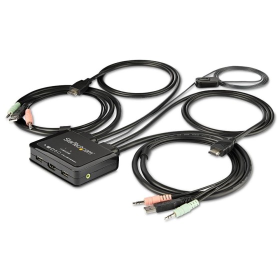 startechcom conmutador kvm star tech 2 usb 2 hdmi switch 4k