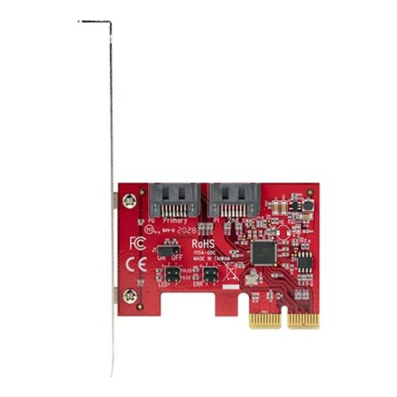 startechcom tarjeta sata startech 2p6gr   pcie   sata   card