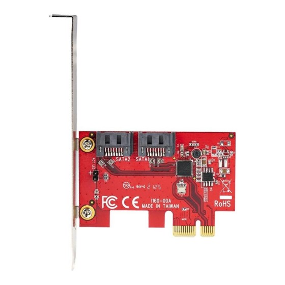 startechcom tarjeta sata startech 2p6g   pcie   sata   card