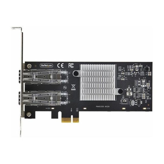 startechcom tarjeta de red startech p021gi   network   card 2x sfp