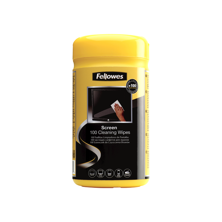 fellowes fellowes 9970330 kit de limpieza para computadora portatil toallitas para limpieza de equip
