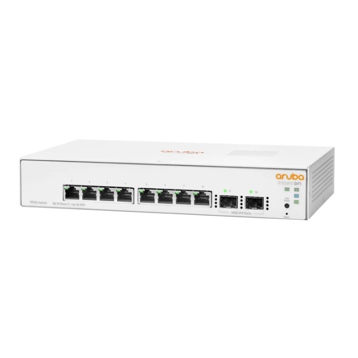 hpe nw ion 1930 8xgbe 2xsfp switch 1u