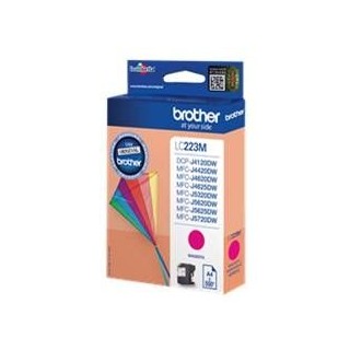 brother cartucho tinta brother lc223mbp magenta 550 paginas dcp4120dw -  mfcj4420dw -  mfcj4620dw -