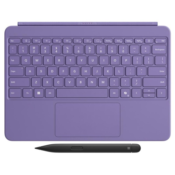 microsoft teclado microsoft surface pro 12 pulgadas + pen violeta