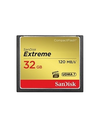 sandisk tarjeta memoria sandisk compact flash 32gb extreme 120mb   s