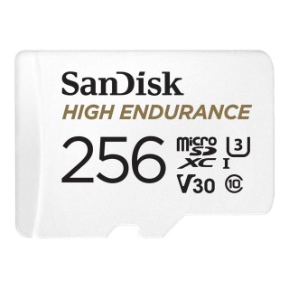 sandisk tarjeta memoria micro secure digital sdxc sandisk high endurance   256gb   clase 10   sdxc