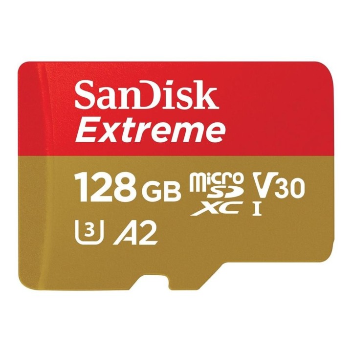sandisk tarjeta memoria micro secure digital 128gb sandisk extreme clase 10 uhs   i u3 + adaptador