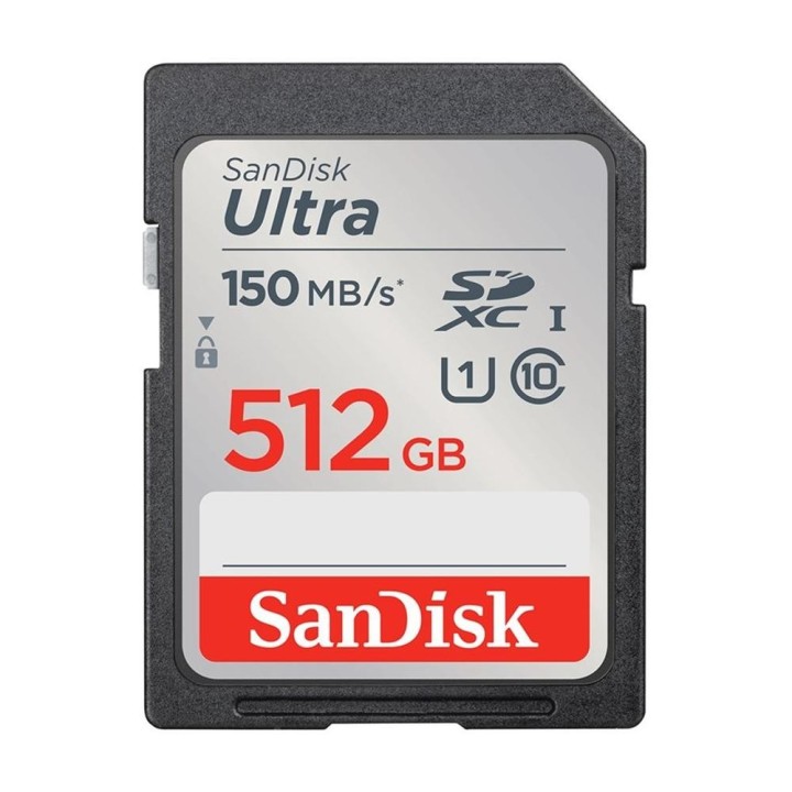 sandisk tarjeta de memoria secure digital sdxc sandisk ultra   512gb   clase 10   sdxc   150mb   s