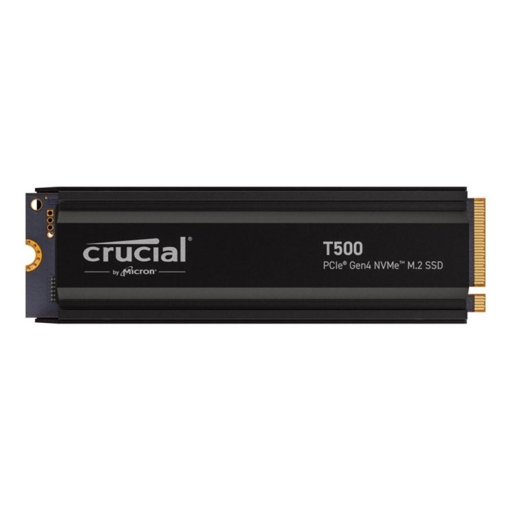 crucial disco duro interno solido ssd crucial t500 4tb pcie nvme 4.0 x4 con hs