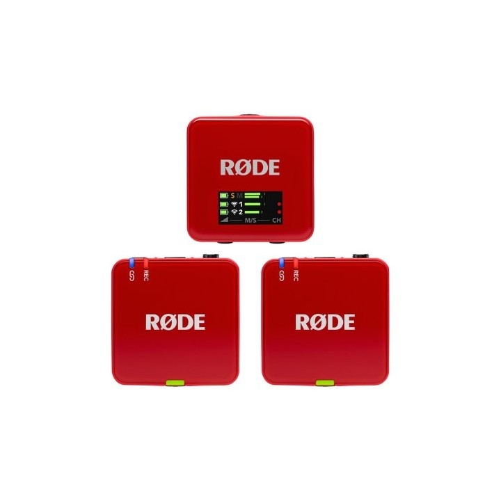 microfono rode wireless go iii red usb c trs 20hz omnidirectional alcance 260m