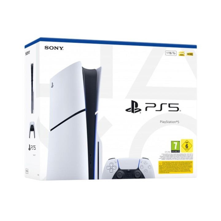sony consola ps5 sony playstation 5 slim 1tb chasis e con lector