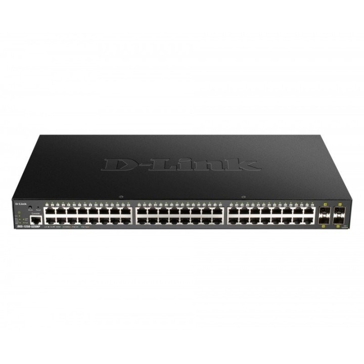 d link dgs 1250 52xmp/e switch 48xg poe+4x10g sfp+