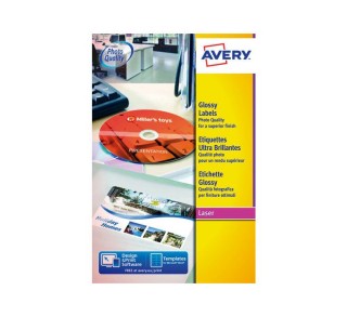 c.40h etiq. avery 210x297 laser blanco l7767-40