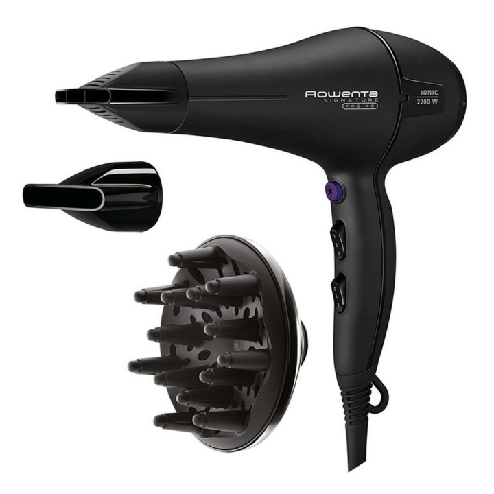 rowenta secador de pelo rowenta signature pro beauty cv7840f0 2200w