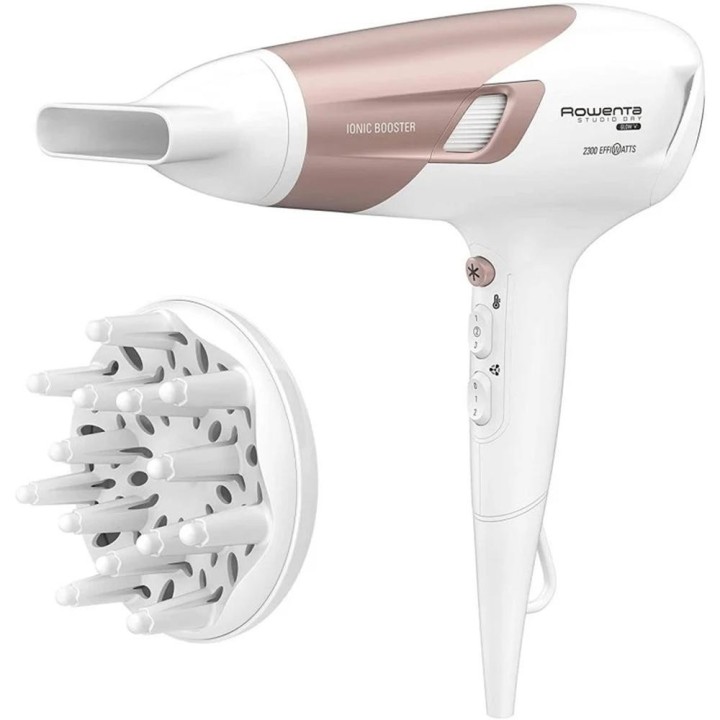 rowenta secador de pelo rowenta studio dry glow cv5830f0 2300w