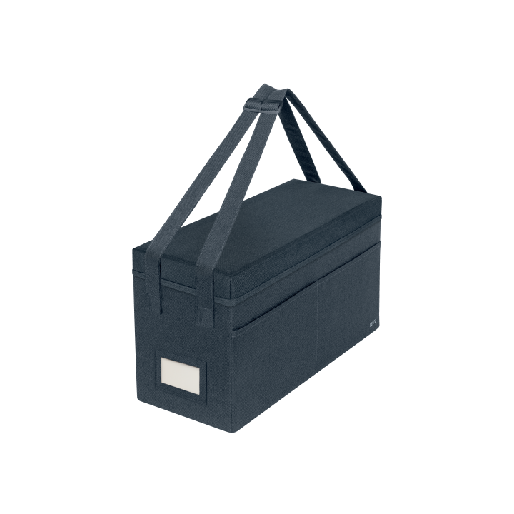 leitz bolsa de trabajo para hot desking de tela con tapa, color gris leitz 67230089