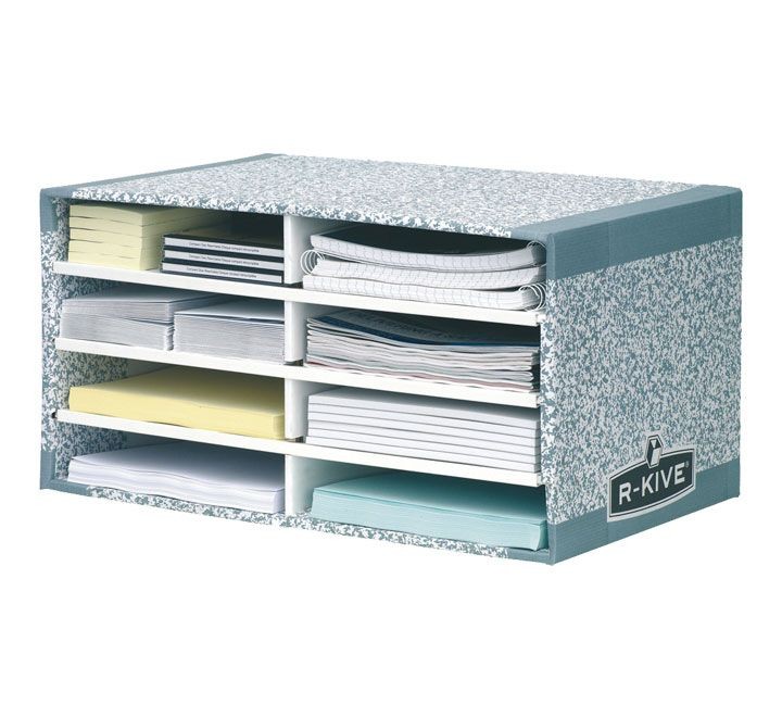 clasificador sobremesa fellowes gris/bl 08750eu