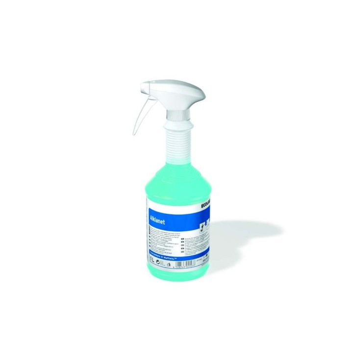 ecolab botella limpiacristales y multiusos profesional 1l con pulverizador  alklanet ecolab li0t4