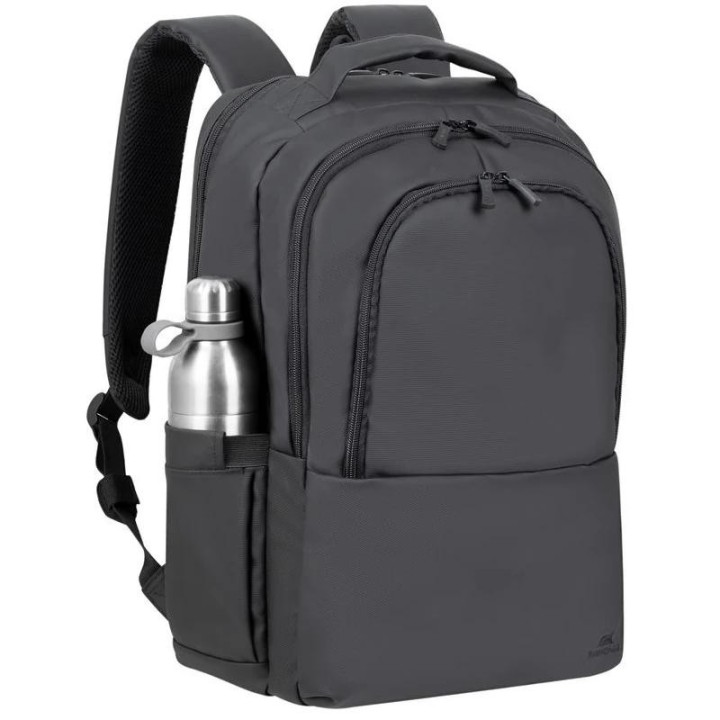rivacase 8435 tegel eco negro coated mochila porta