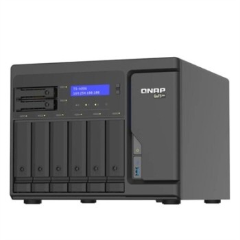 qnap servidor nas qnap ts   h886   d1602   8g nas 4+2   bay 4x2.5gbe