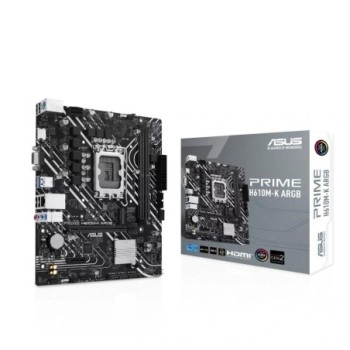asus placa base prime h610m k ddr5 argb matx 1700