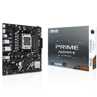 asus placa asus prime a620am k,amd,am5,a620a,2ddr5,128gb,dp+hdmi,gblan,4sata6+m.2,gblan,5usb3.2,matx