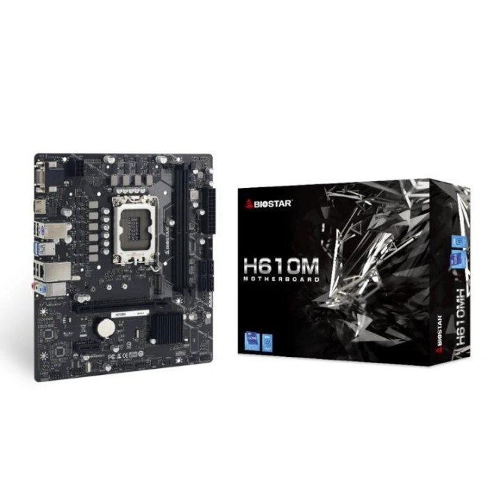 biostar placa base h610mh d5 matx lga1700