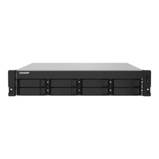 qnap servidor nas qnap ts   832pxu   4g 8 bahias 2u rack 4gb gigabit ethernet